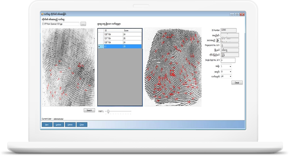 Automated Fingerprint Identification System